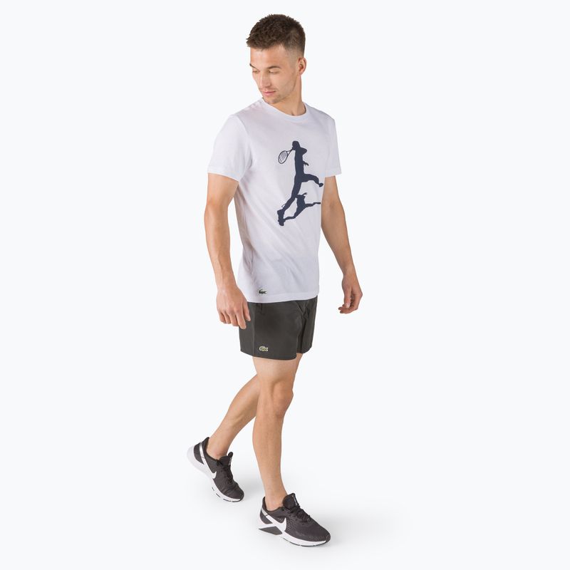 Tricou de tenis pentru bărbați Lacoste 001 alb TH6661 2