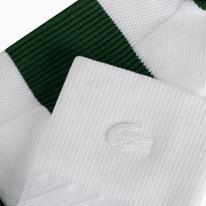 Lacoste Compression Zones Șosete lungi de tenis alb RA4181 BFH 4