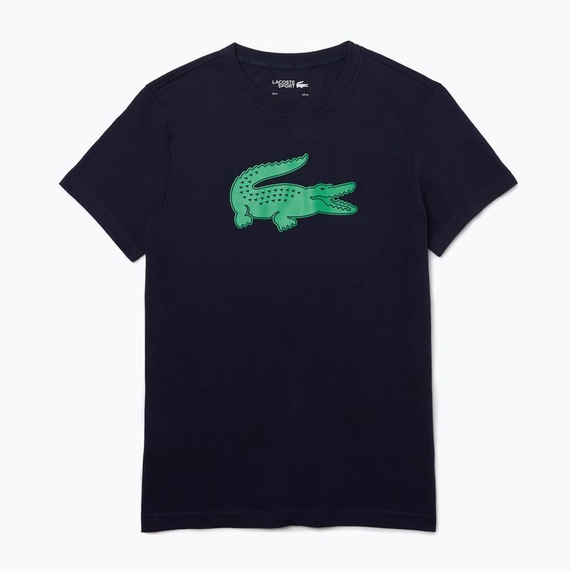 Cămașă de tenis pentru bărbați Lacoste negru TH2042 BWY