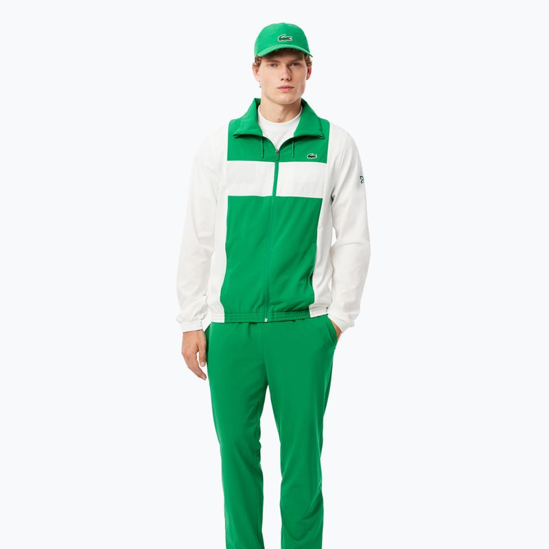 Șapcă de tenis pentru bărbați Lacoste RK2450 fluorine green/fluorine green 5