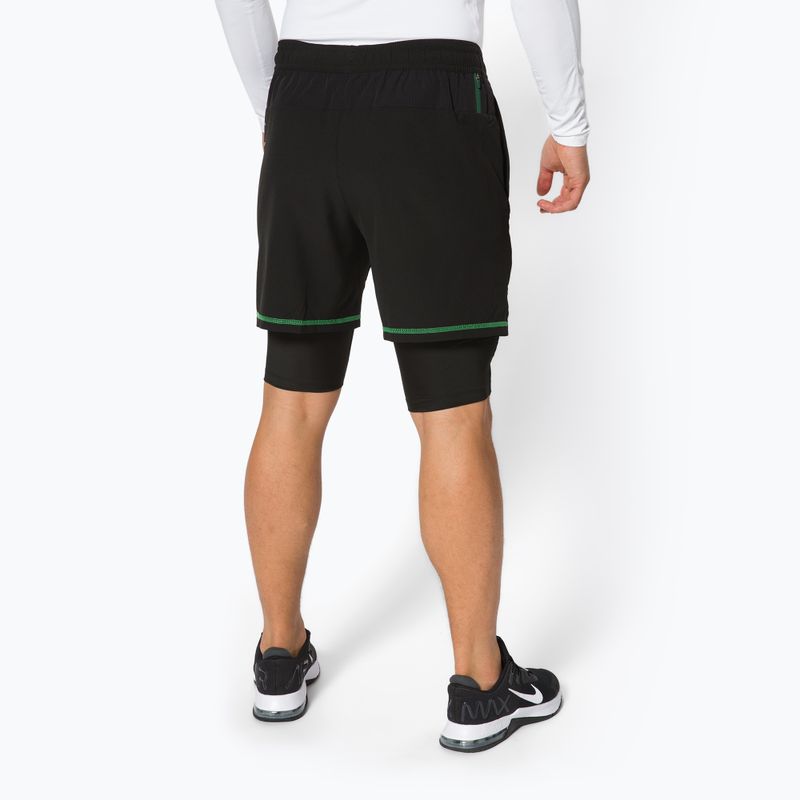 Pantaloni scurți de tenis pentru bărbați Lacoste negru GH1041.9AZ 3