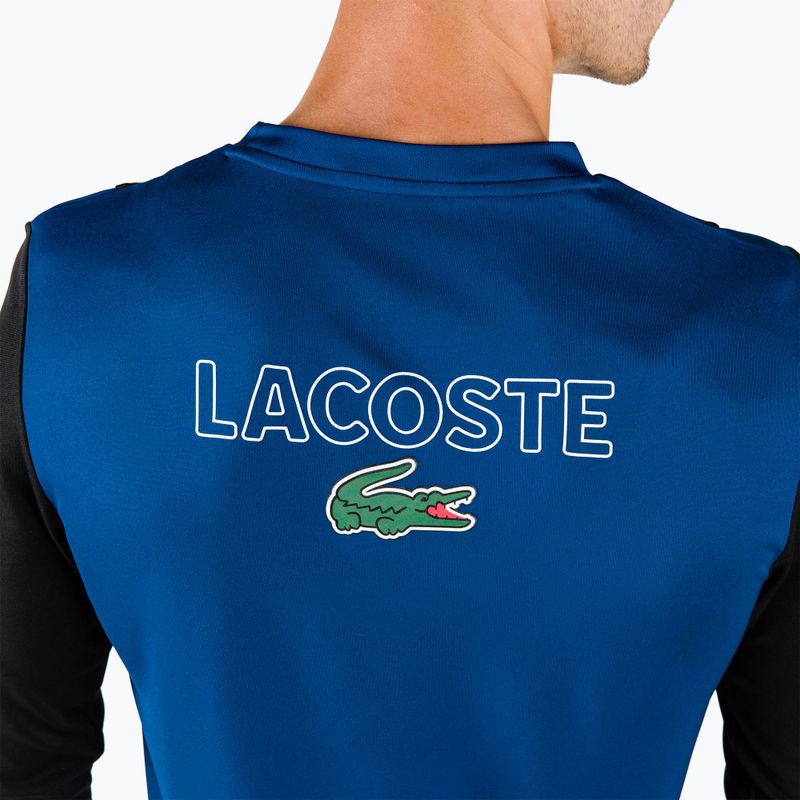 Tricou de tenis Lacoste pentru bărbați negru TH0831 AVT 5