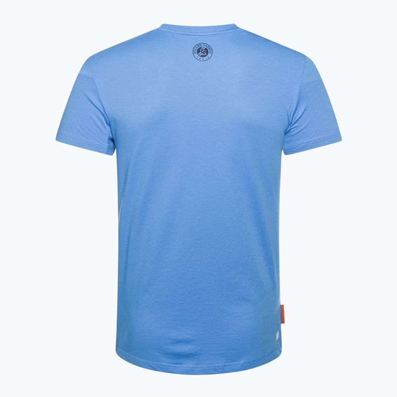 Cămașă de tenis pentru bărbați Lacoste albastru TH0970 YD2 2