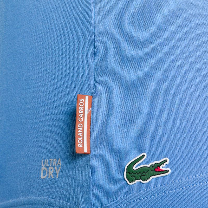 Cămașă de tenis pentru bărbați Lacoste albastru TH0970 YD2 4