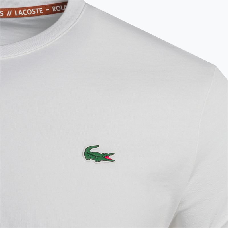 Cămașă de tenis pentru bărbați Lacoste alb TH2116 8