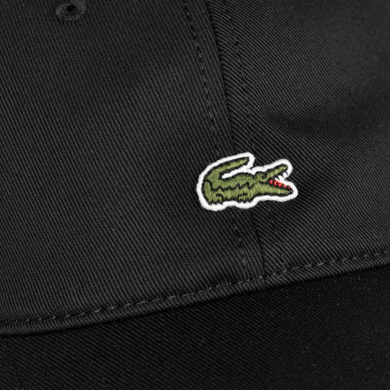 Șapcă Lacoste RK0491 black