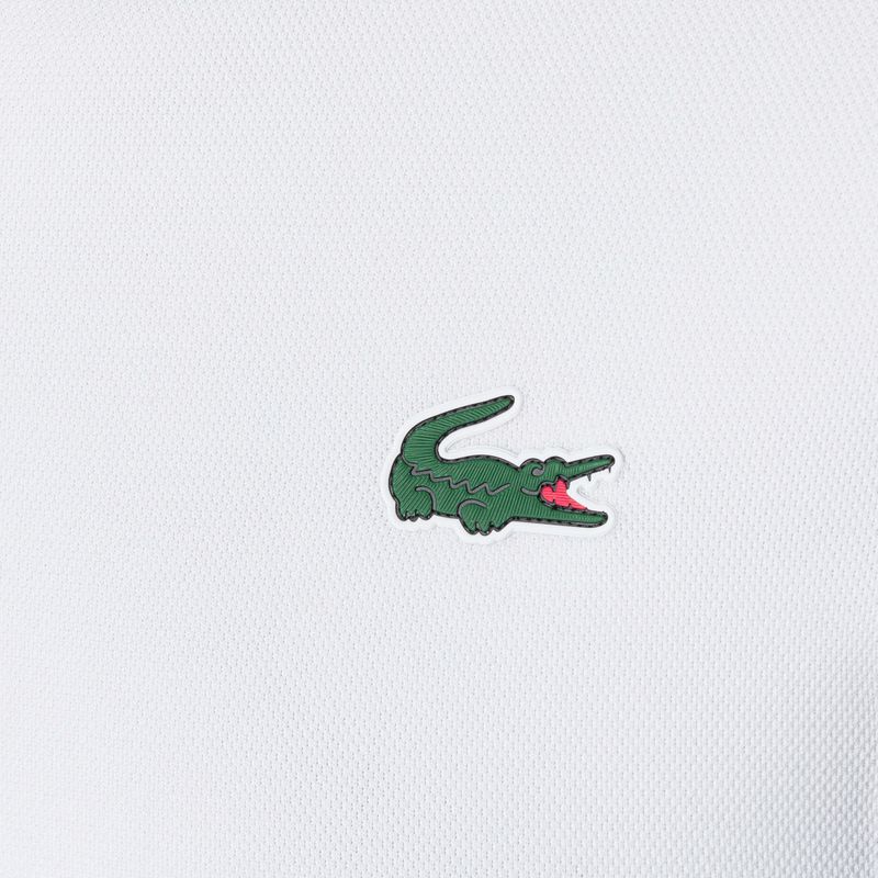 Tricou polo de tenis pentru bărbați Lacoste alb DH9265 3