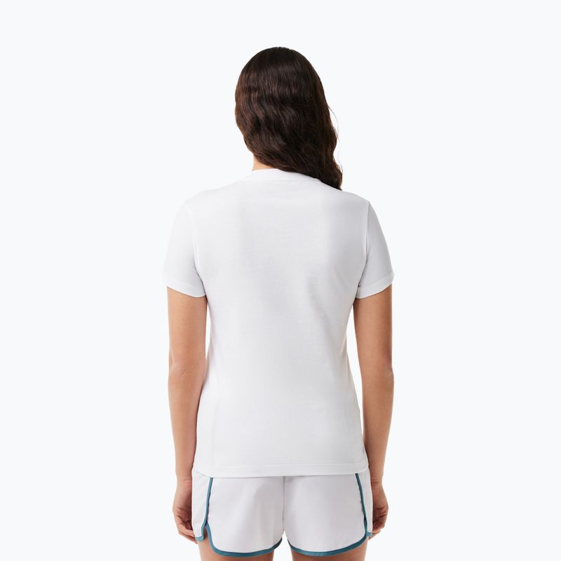 Tricou pentru femei  Lacoste TF9246 white 2