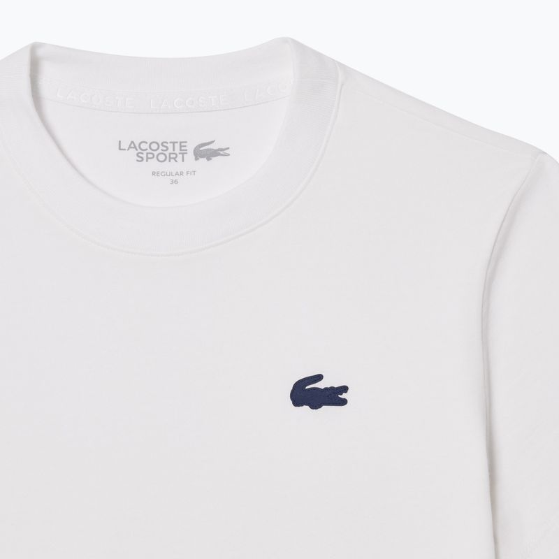 Tricou pentru femei  Lacoste TF9246 white 5