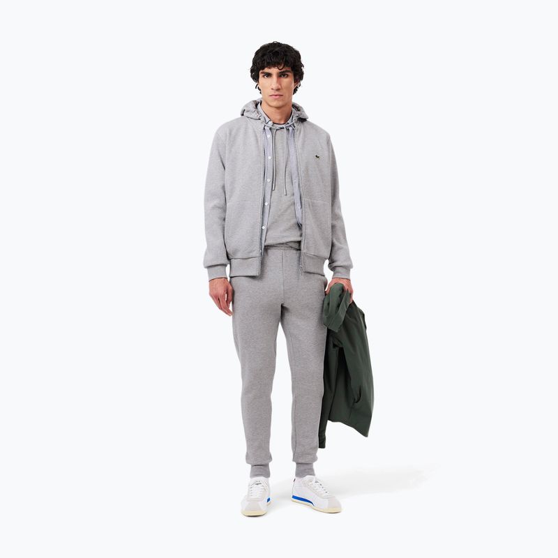 Trening pentru bărbați Lacoste WH2528 silver chine