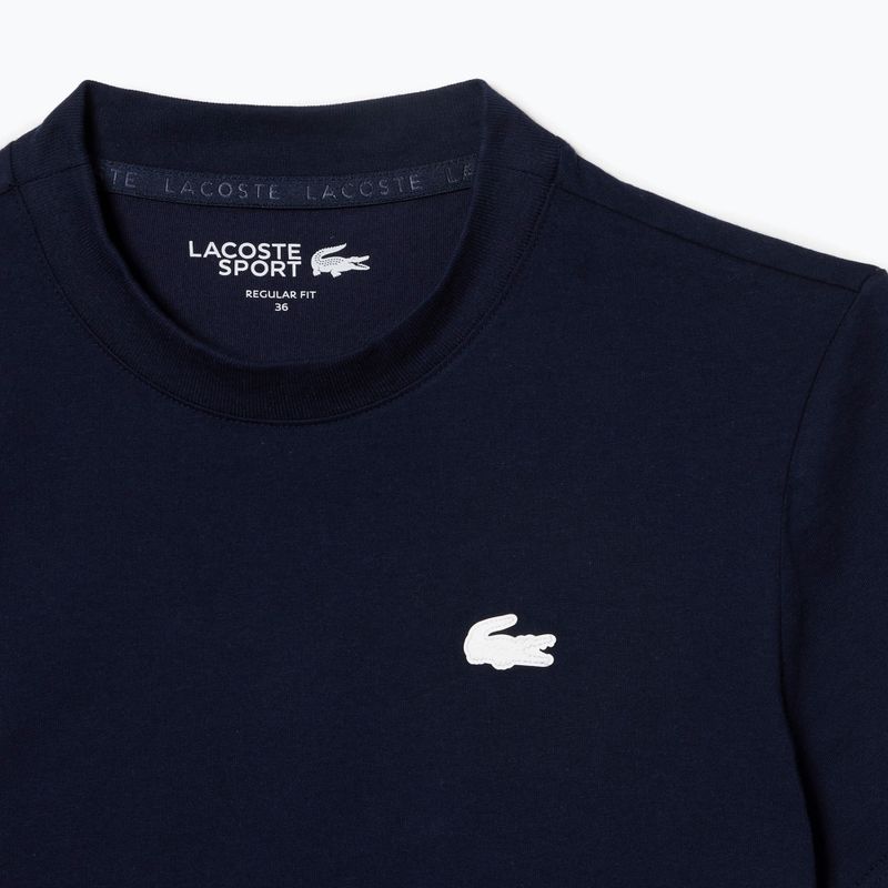 Tricou pentru femei  Lacoste TF9246 navy blue 6