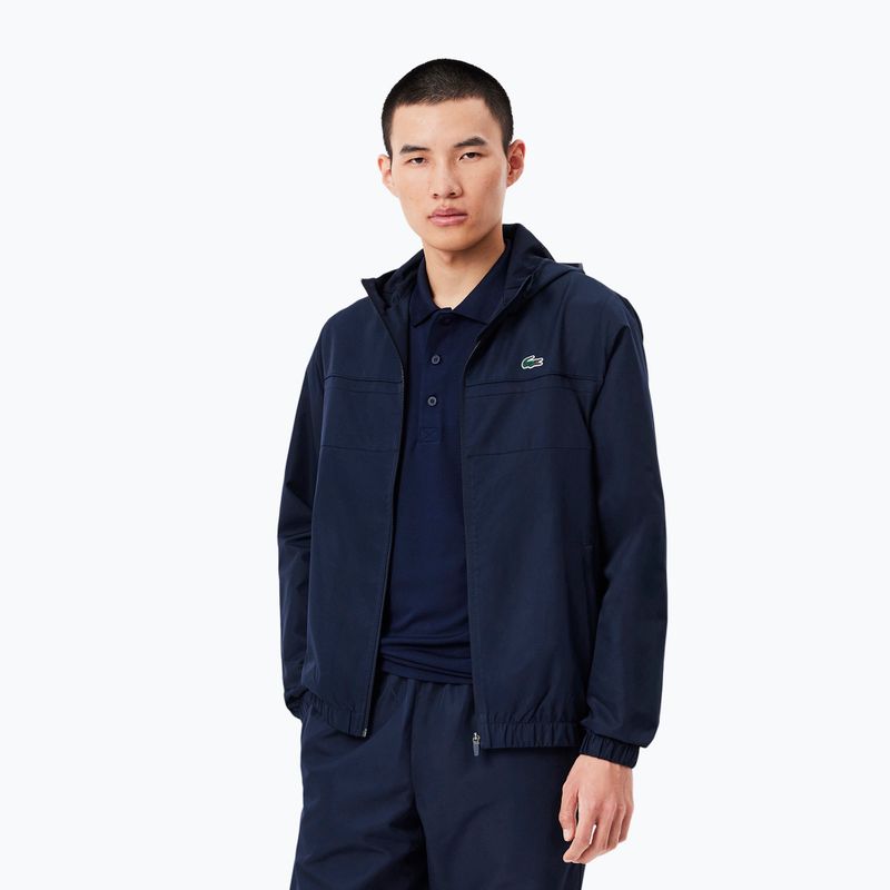 Trening bărbați Lacoste WH2661 navy blue/navy blue/navy blue 4