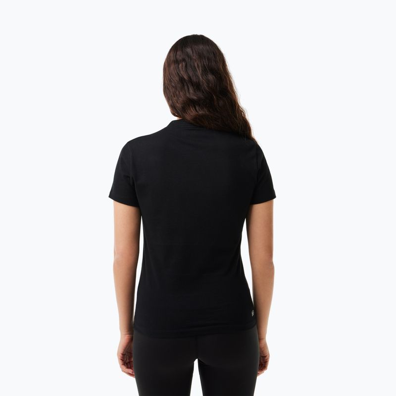Tricou pentru femei  Lacoste TF9246 black 2