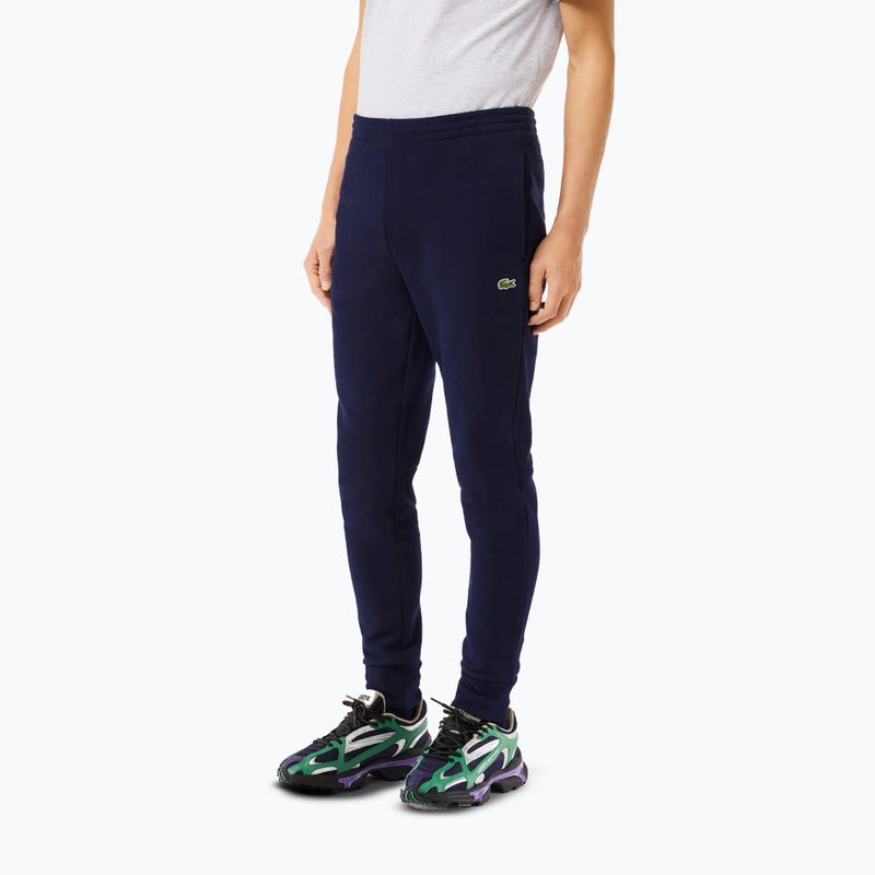 Pantaloni pentru bărbați Lacoste XH9624 navy blue