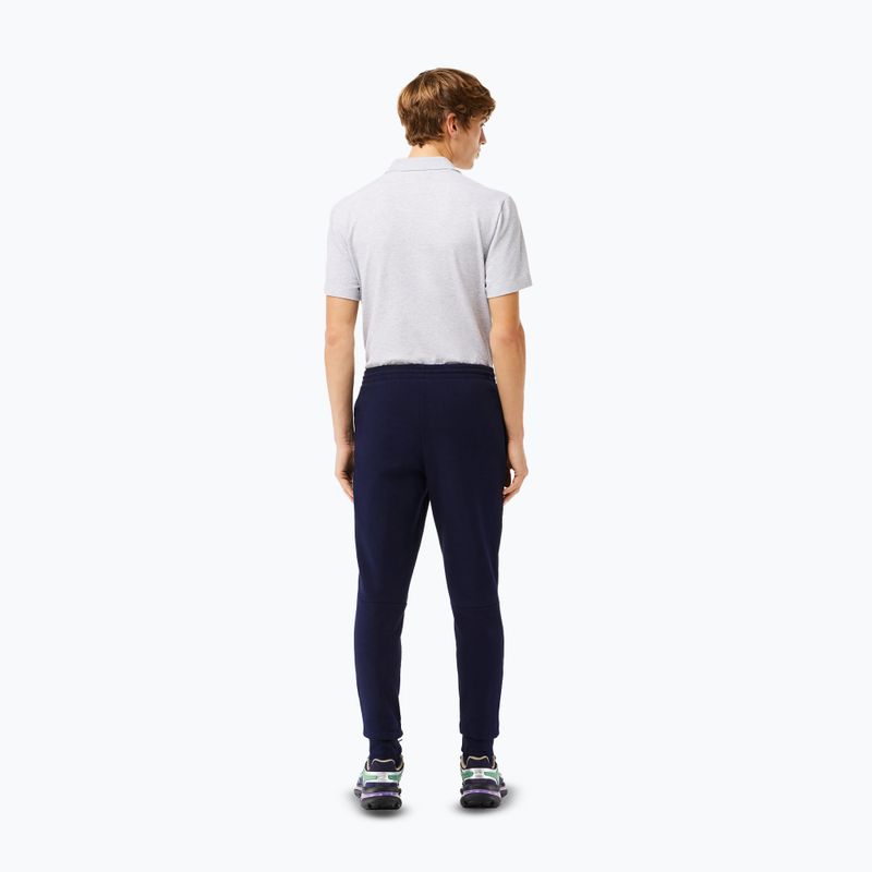 Pantaloni pentru bărbați Lacoste XH9624 navy blue 3