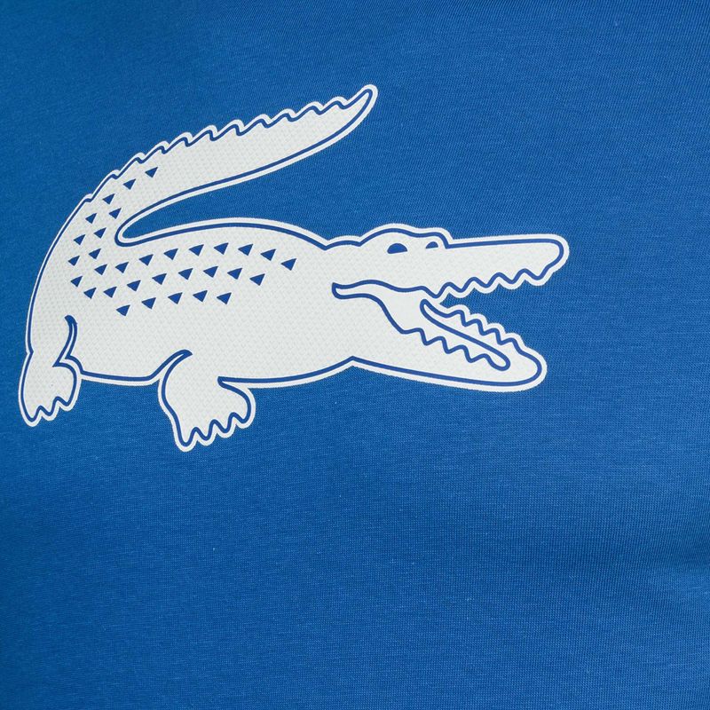Cămașă de tenis pentru bărbați Lacoste albastru TH2042.LUX.T3 4