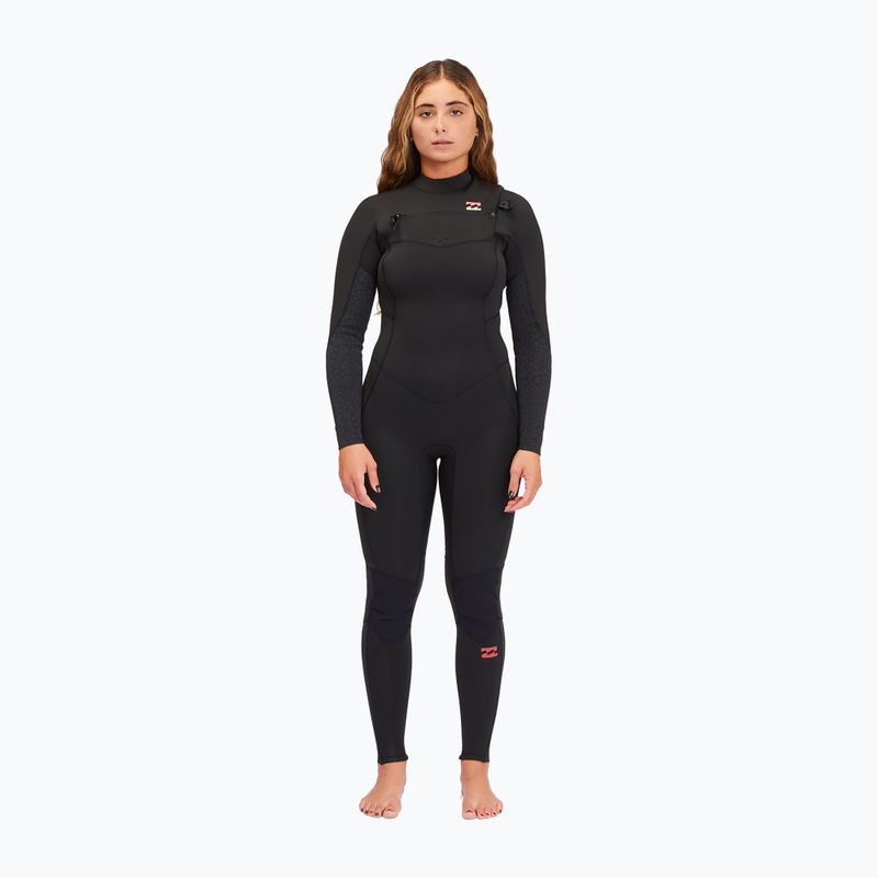Costumul de neopren pentru femei Billabong 4/3 Synergy CZ wild black