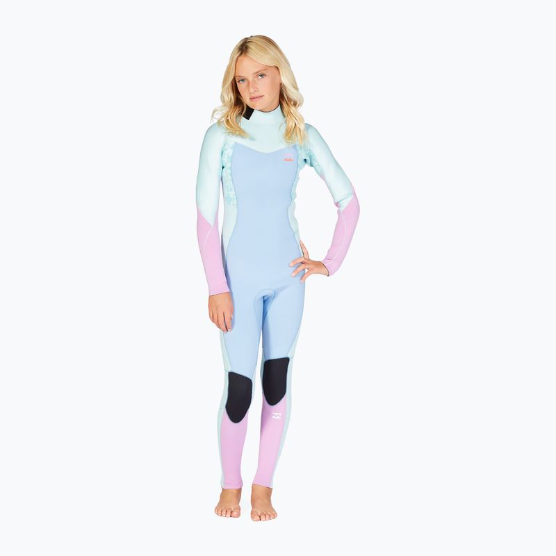 Spumă de înot pentru copii Billabong 4/3 Teen Synergy BZ iceberg