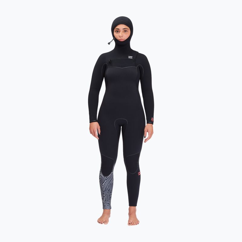 Costumul de neopren pentru femei Billabong 5/4 Furnace Comp Hooded midnight trails