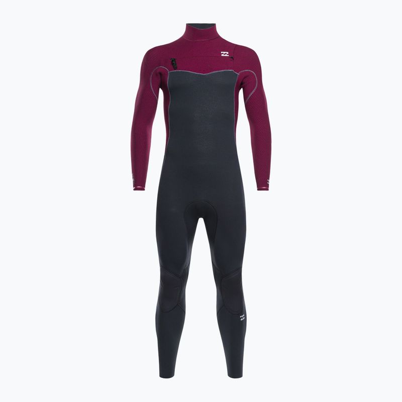 Costumul de neopren pentru bărbați Billabong 5/4 Revolution burgund 2