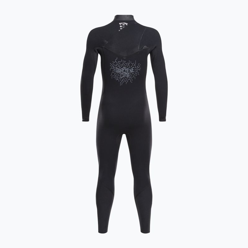 Costumul de neopren pentru bărbați Billabong 5/4 Revolution Natural black 5