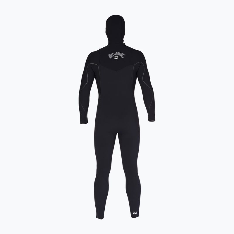 Costumul de neopren pentru bărbați Billabong 4/3 Furnace Comp Hooded black 7