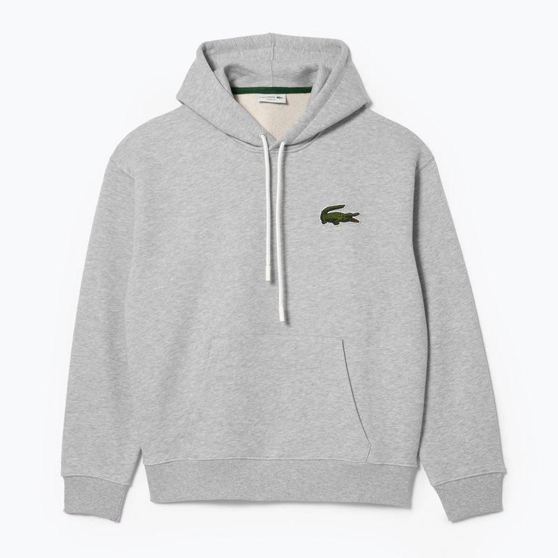 Lacoste SH6404 CCA silver chine unisex sweatshirt unisex 4