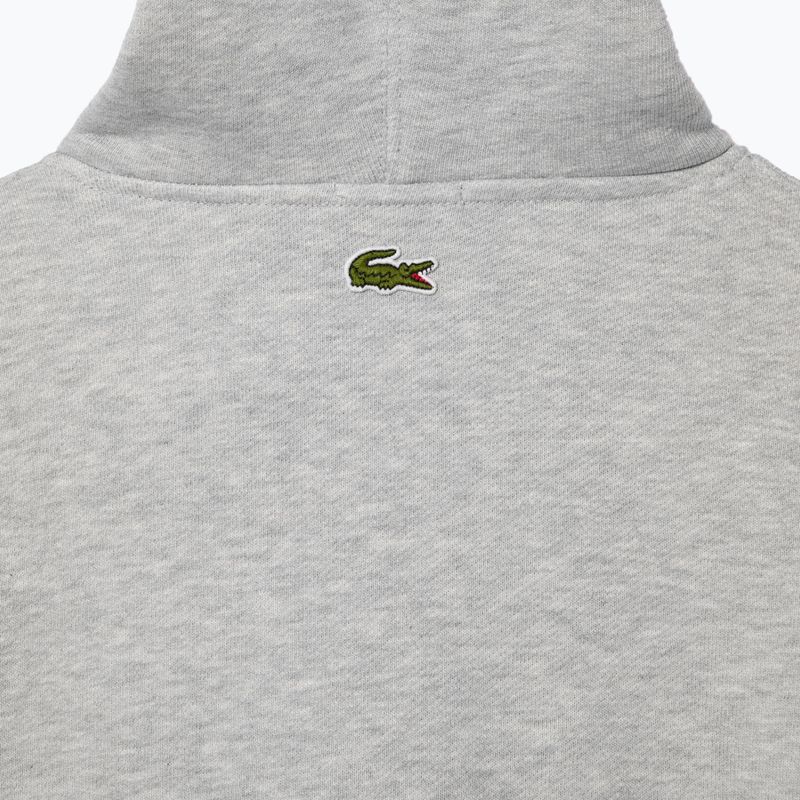 Lacoste SH6404 CCA silver chine unisex sweatshirt unisex 6