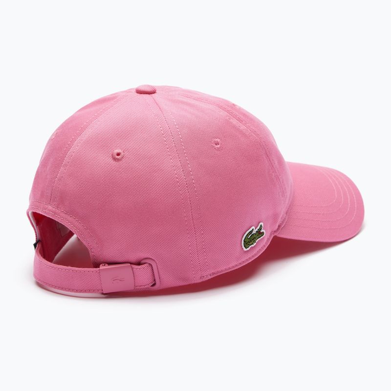 Șapcă Lacoste RK0440 reseda pink 2