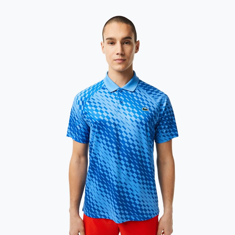 Polo de tenis pentru bărbați Lacoste albastru DH5174