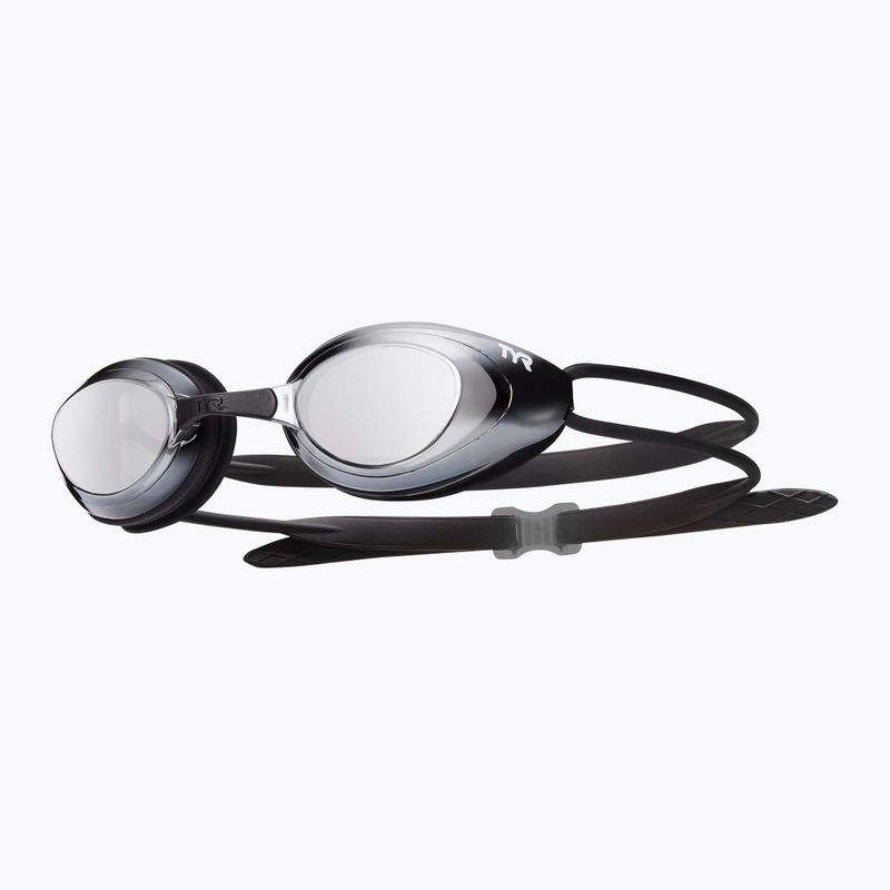 Ochelari de înot  TYR Blackhawk Racing Mirrored silver/ metal/ black