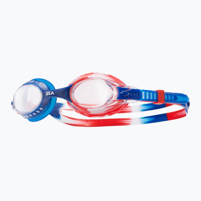 Ochelari de înot TYR Swimple USA clear/red/navy 6