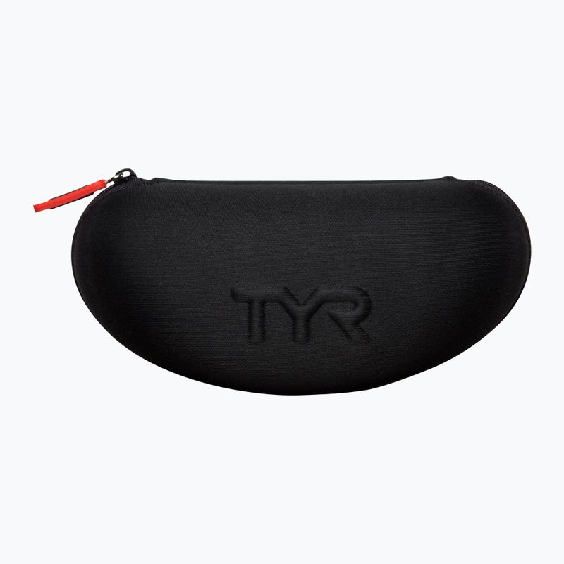 Etui pentru ochelarii de înot TYR Protective Goggle Case black