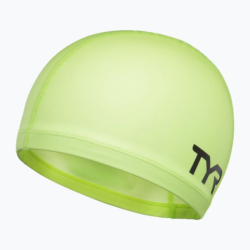 Cască de înot TYR Hi-Vis Warmwear fluorescent yellow
