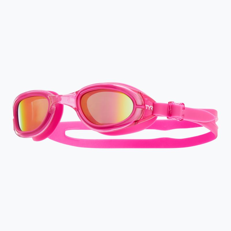 Ochelari de înot TYR Special Ops 2.0 Junior Polarized pink/pink/pink 6