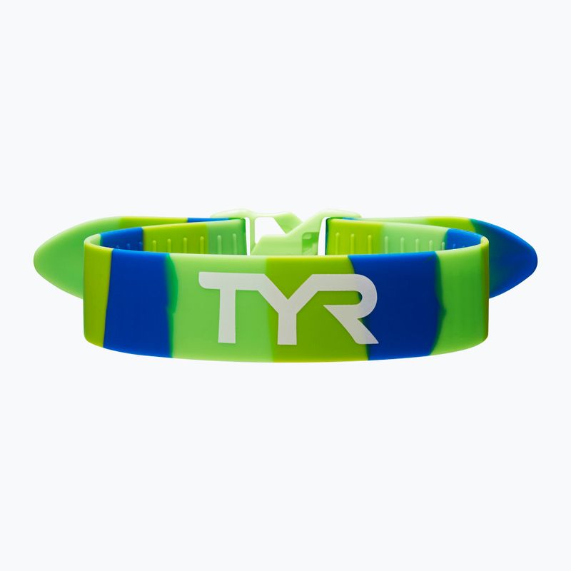 Curea de antrenament TYR Rally Training Strap green/ green/ blue