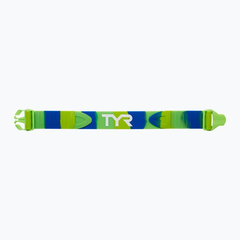 Curea de antrenament TYR Rally Training Strap green/ green/ blue 2