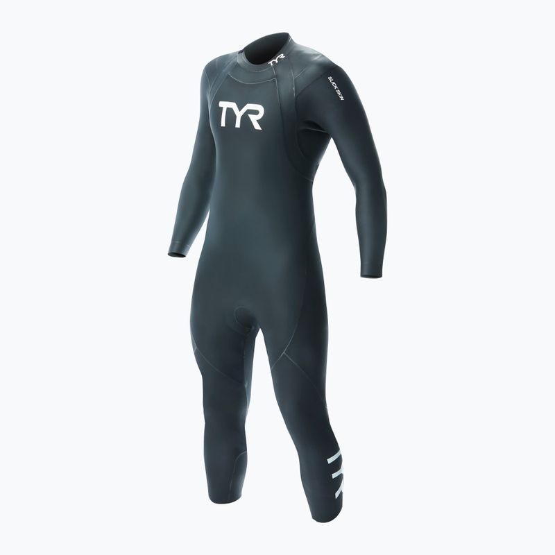 TYR Hurricane Cat 1 pentru bărbați costum de neopren pentru triatlon negru HCAOM