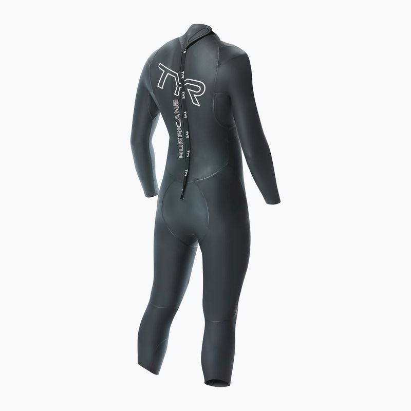 TYR Hurricane Cat 1 pentru bărbați costum de neopren pentru triatlon negru HCAOM 2