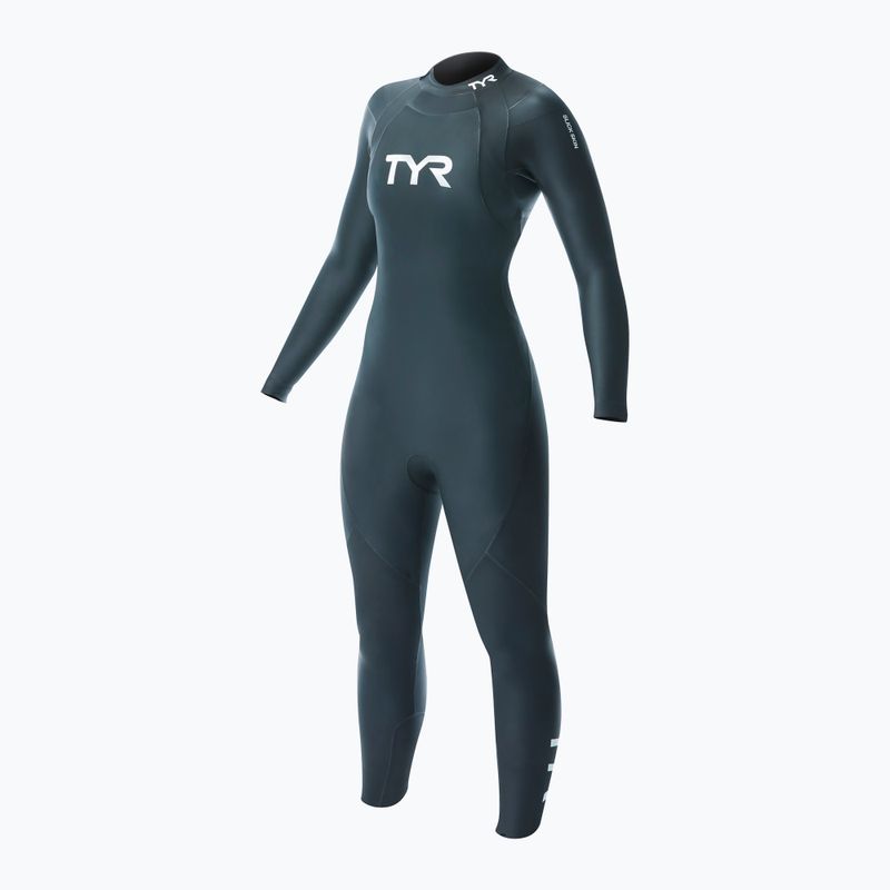 TYR Hurricane Cat 1 pentru femei costum de neopren negru de triatlon HCAOF