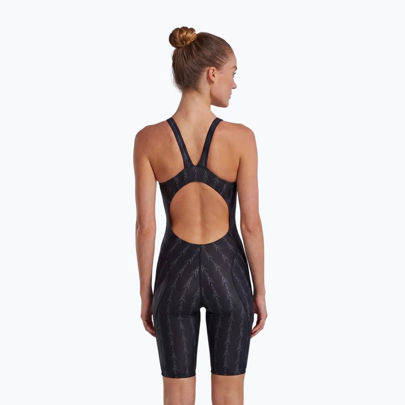 Costum de baie întreg pentru femei TYR Fusion 2 Aerofit Shortjohn black 2