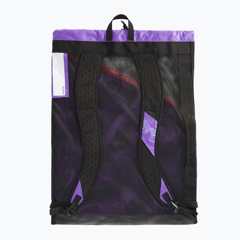 Sac de înot TYR Elite Team Mesh 40 l pink / purple 2