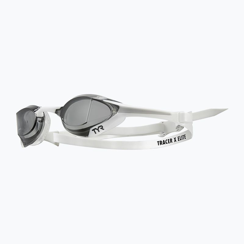TYR Tracer-X Elite Racing ochelari de înot fum/alb LGTRXEL_072