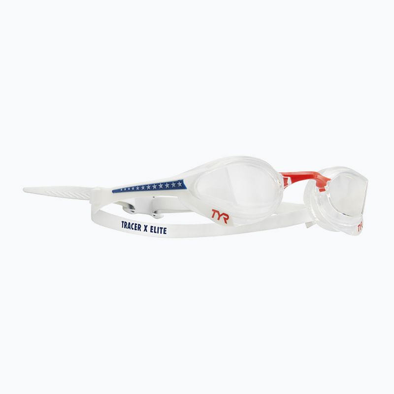 TYR Tracer-X Elite Racing ochelari de înot transparent/roșu/marin LGTRXEL_642 7