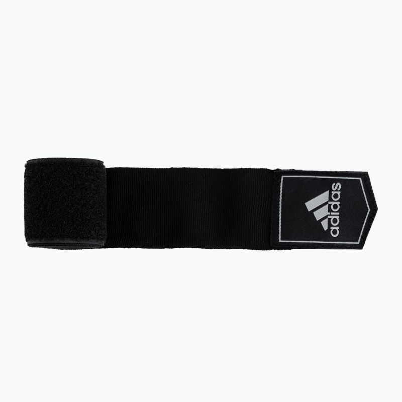 Bandaje de box pentru mâini Adidas, negru, ADIBP03 2