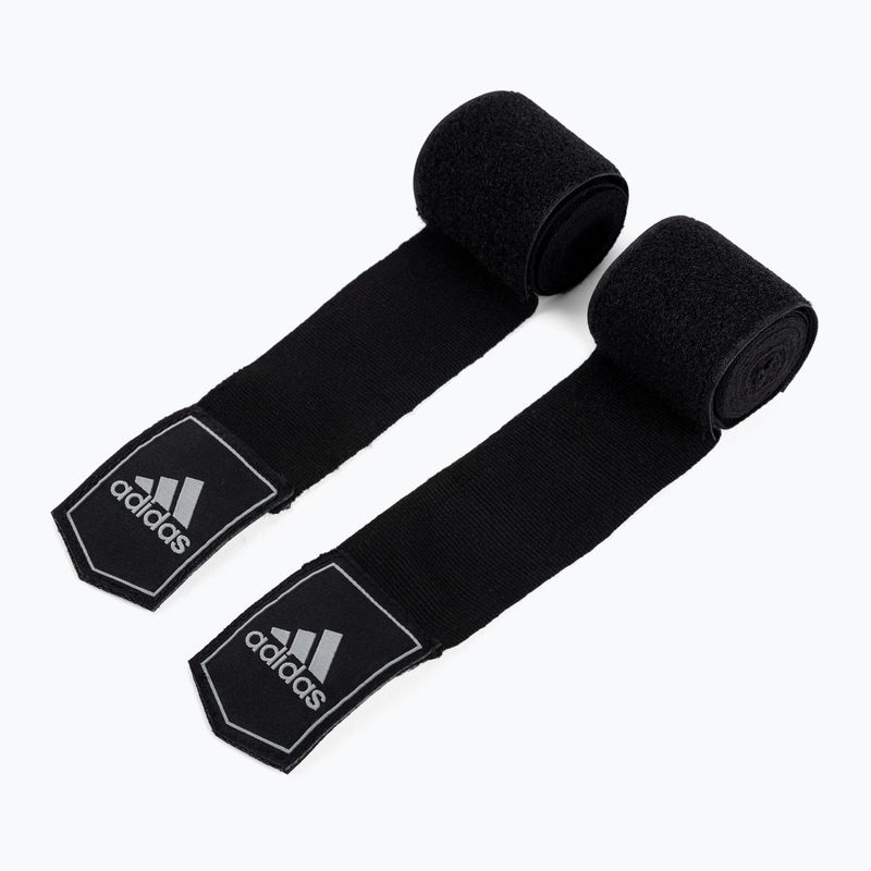 Bandaje de box pentru mâini Adidas, negru, ADIBP03 3