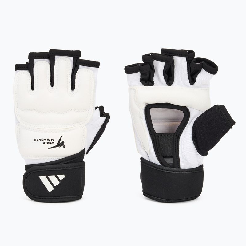 Adidas WT taekwondo mănuși negru / alb