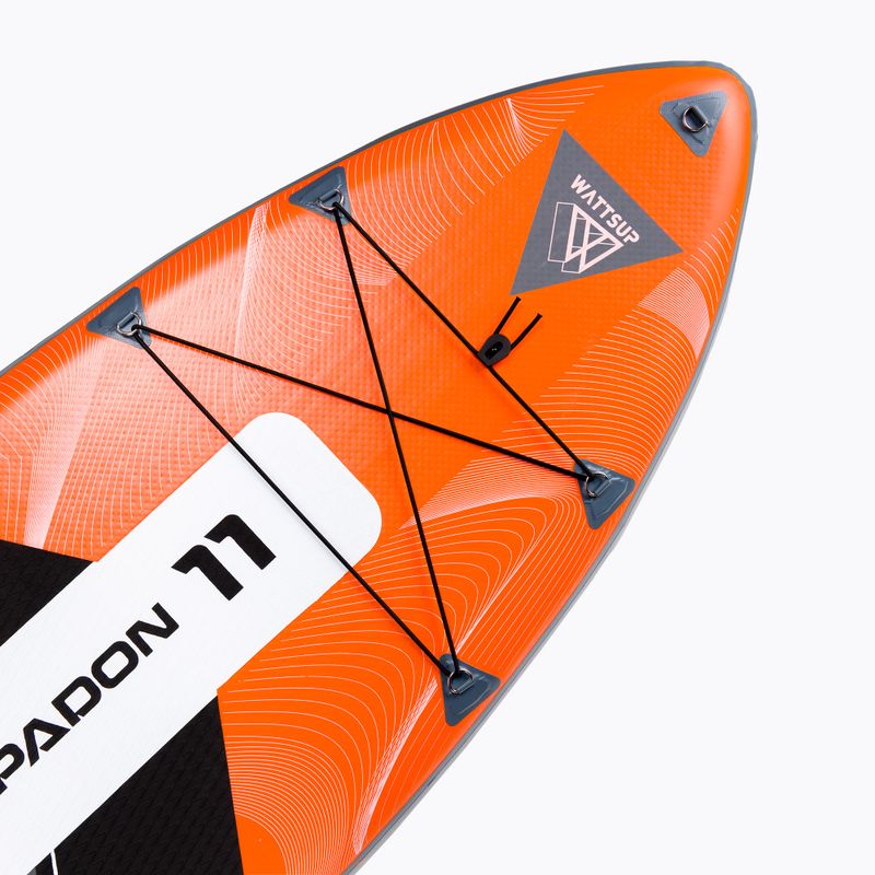 Placă SUP WATTSUP Espadon Combo 11'0''x32''x6'' portocalie PB-WESP111-K 6