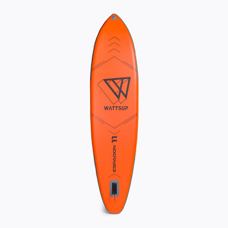 Placă SUP WATTSUP Espadon 11'0''x32''x6'' portocaliePB-WESP111 4