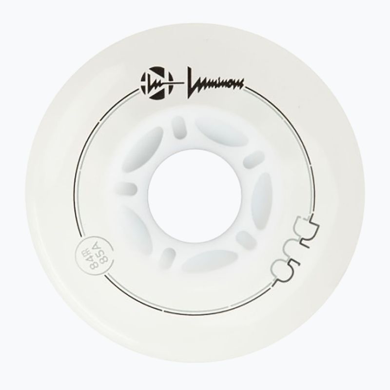 Roți pentru role Luminous Led Wheels Duo 84mm/85A X4 white/red 3